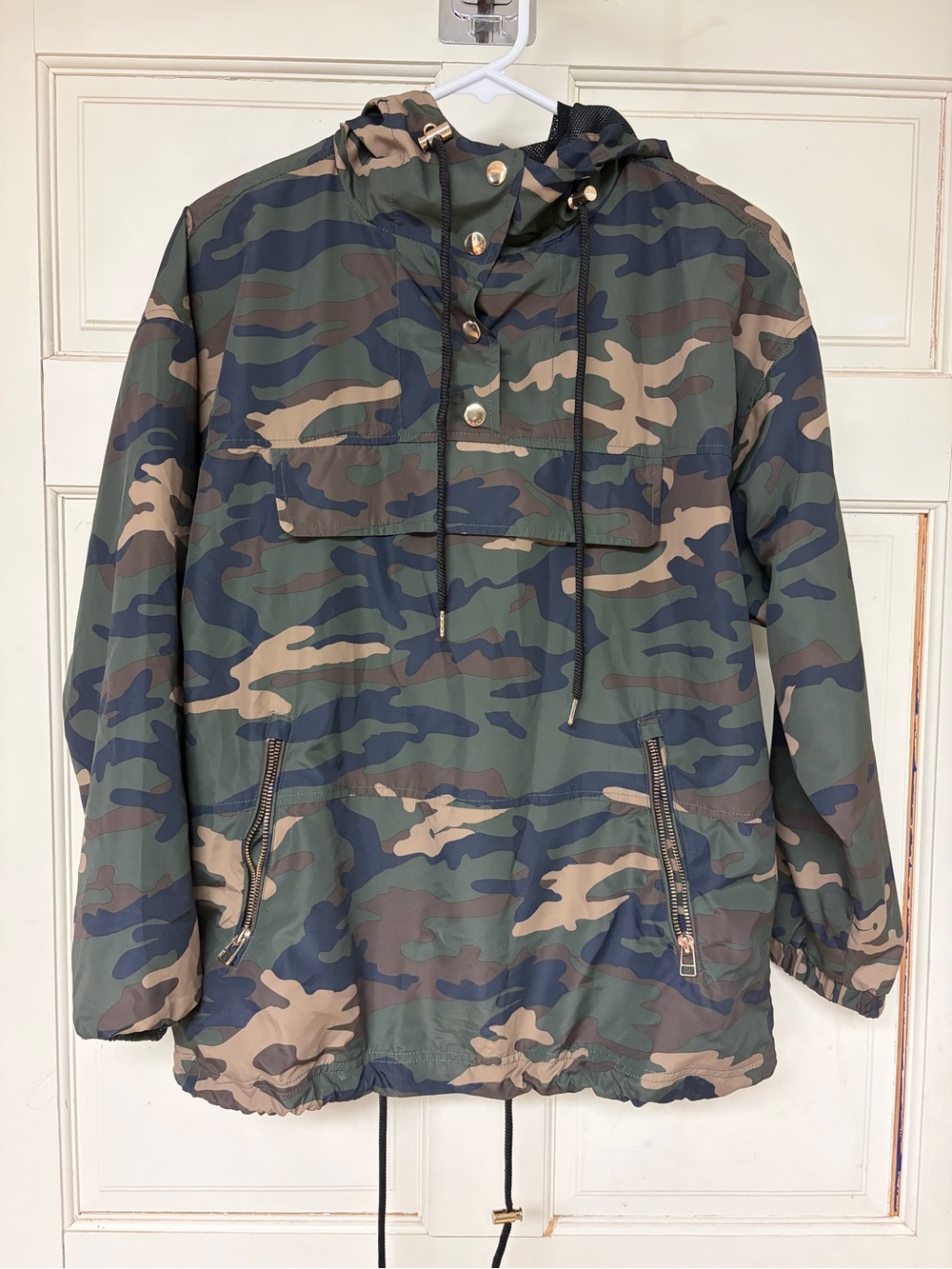 Forever 21 Camo Windbreaker Jacket